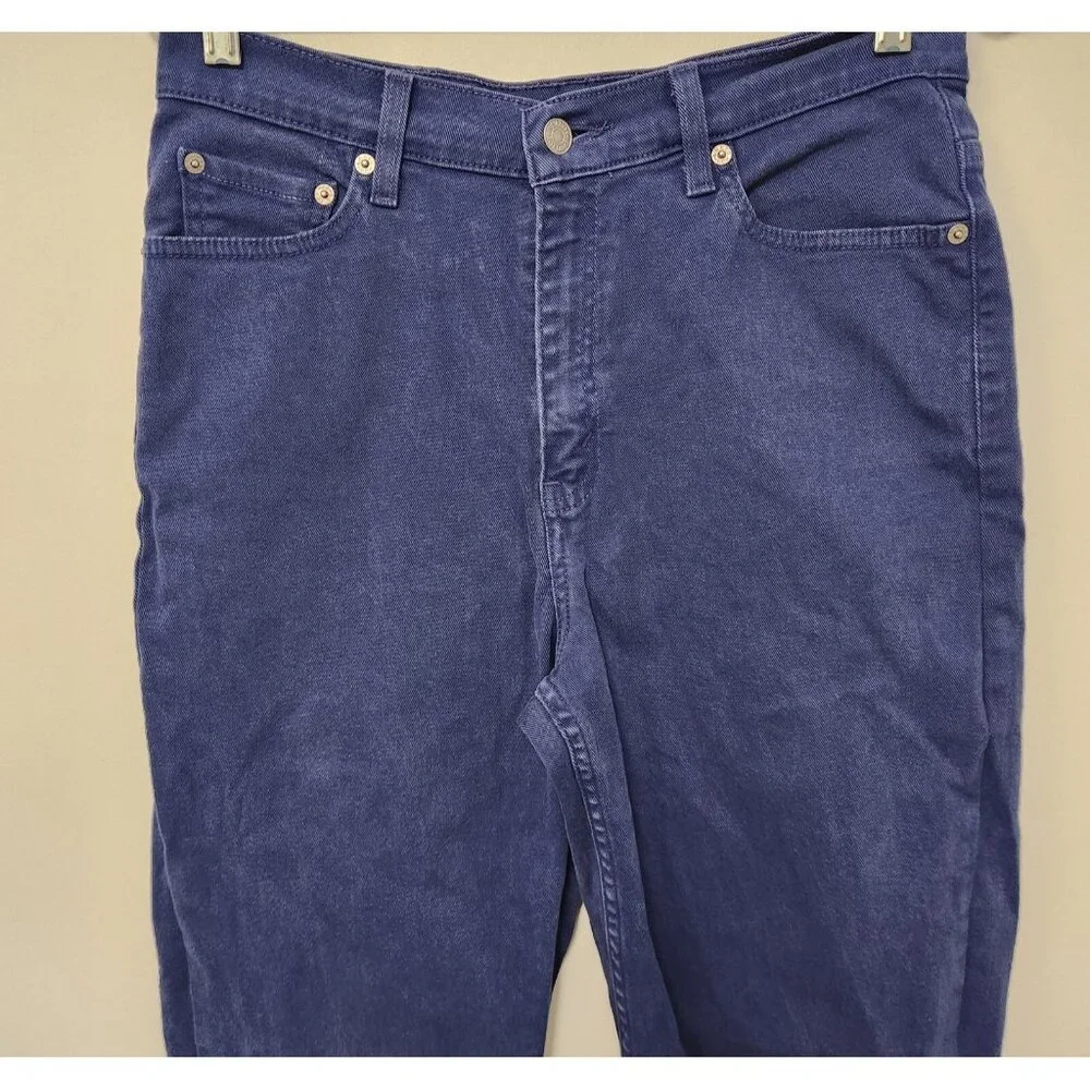 Levis 512 Jeans Vintage‎ Slim Fit Tapered 90s Y2K Blue Indigo Womens 10M 29x30